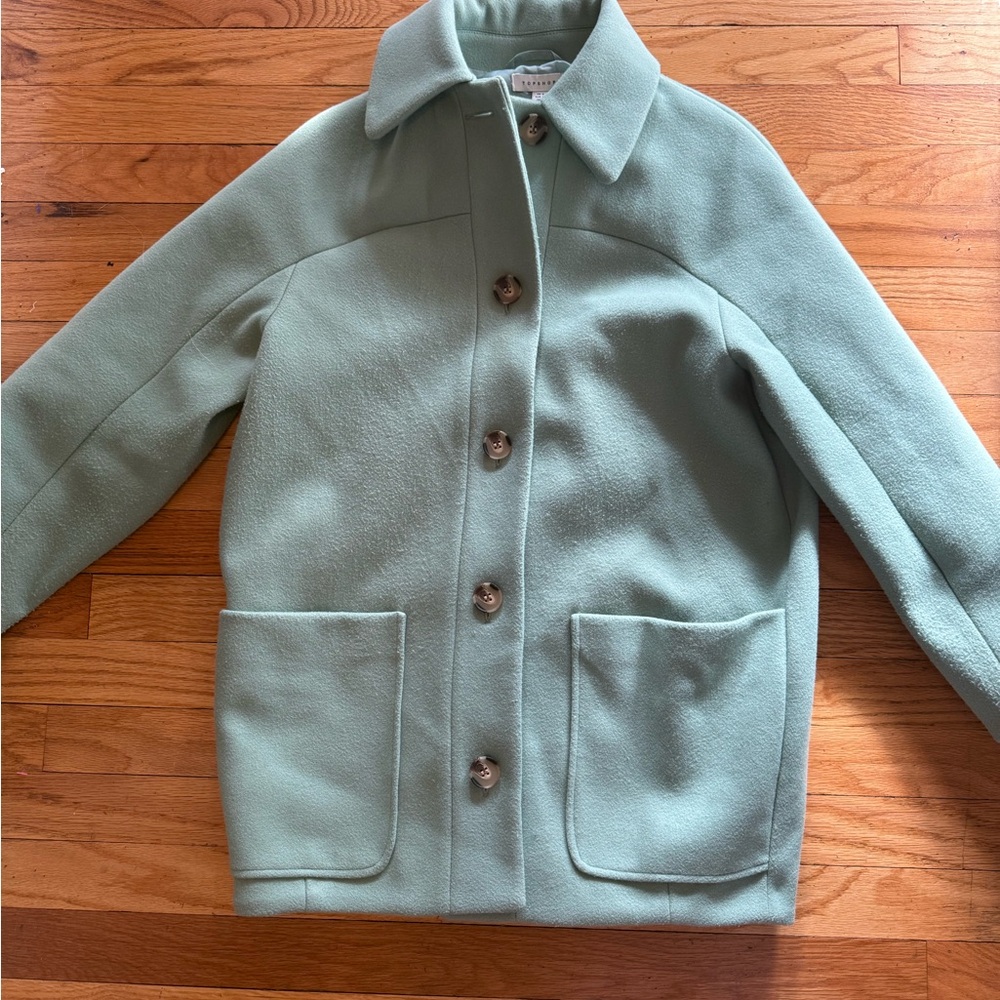 Topshop Mint‎ Green Jacket